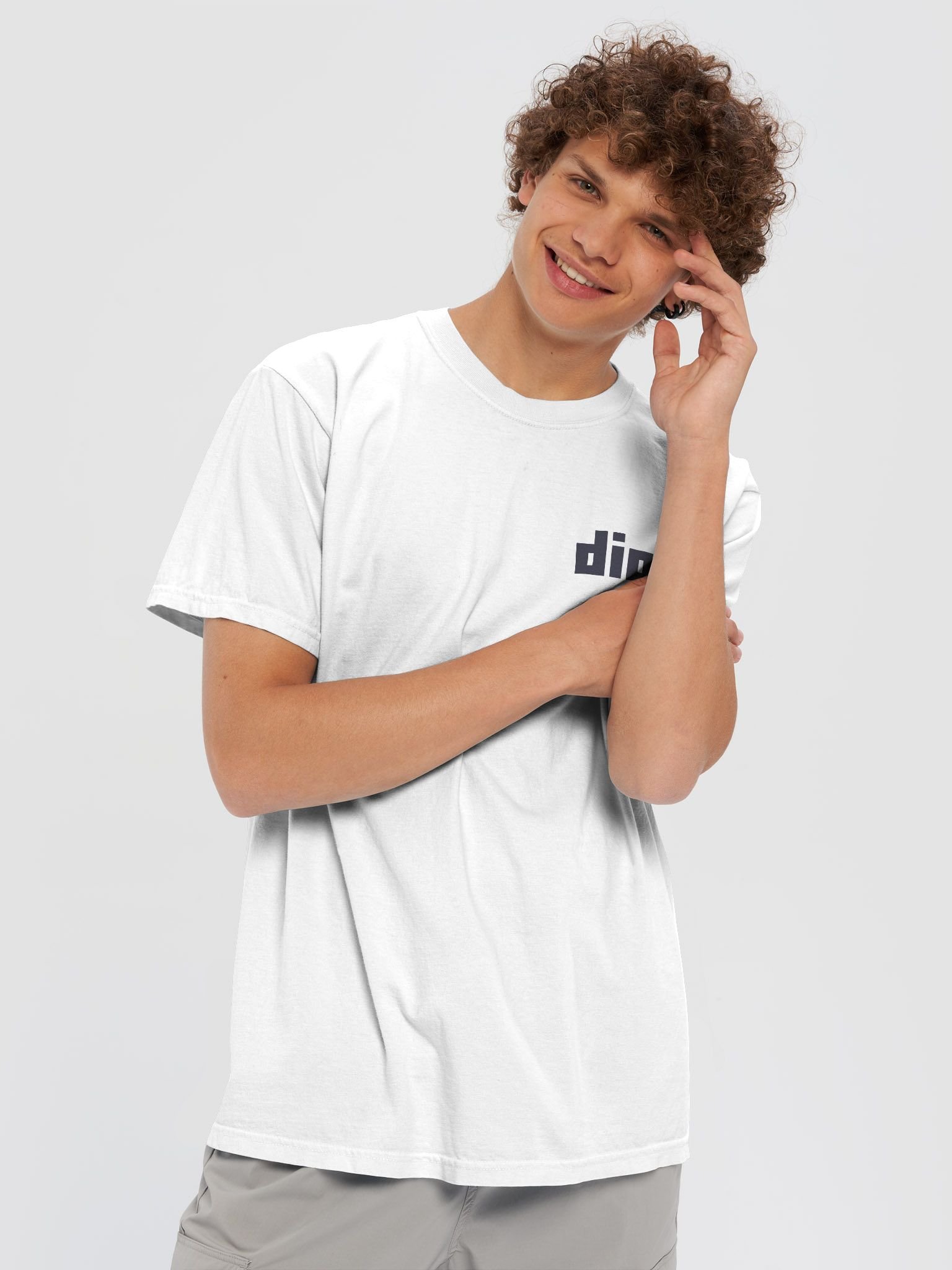 Digg Tee: White. Heavy. Unbothered. product image (9)