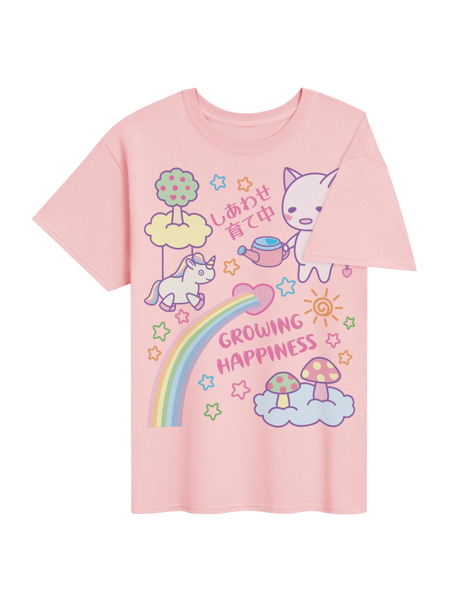 Happy Butterfly Cat - Unisex Adult Heavyweight T-shirt product image (3)