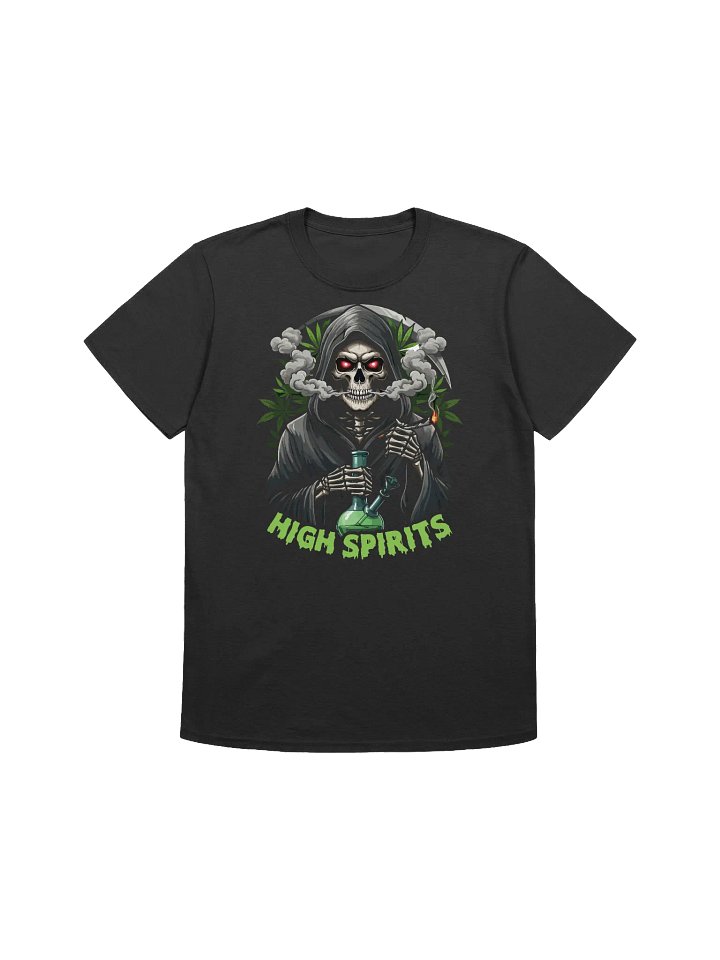 420 Weed - High Spirits Reaper T-Shirt product image (3)