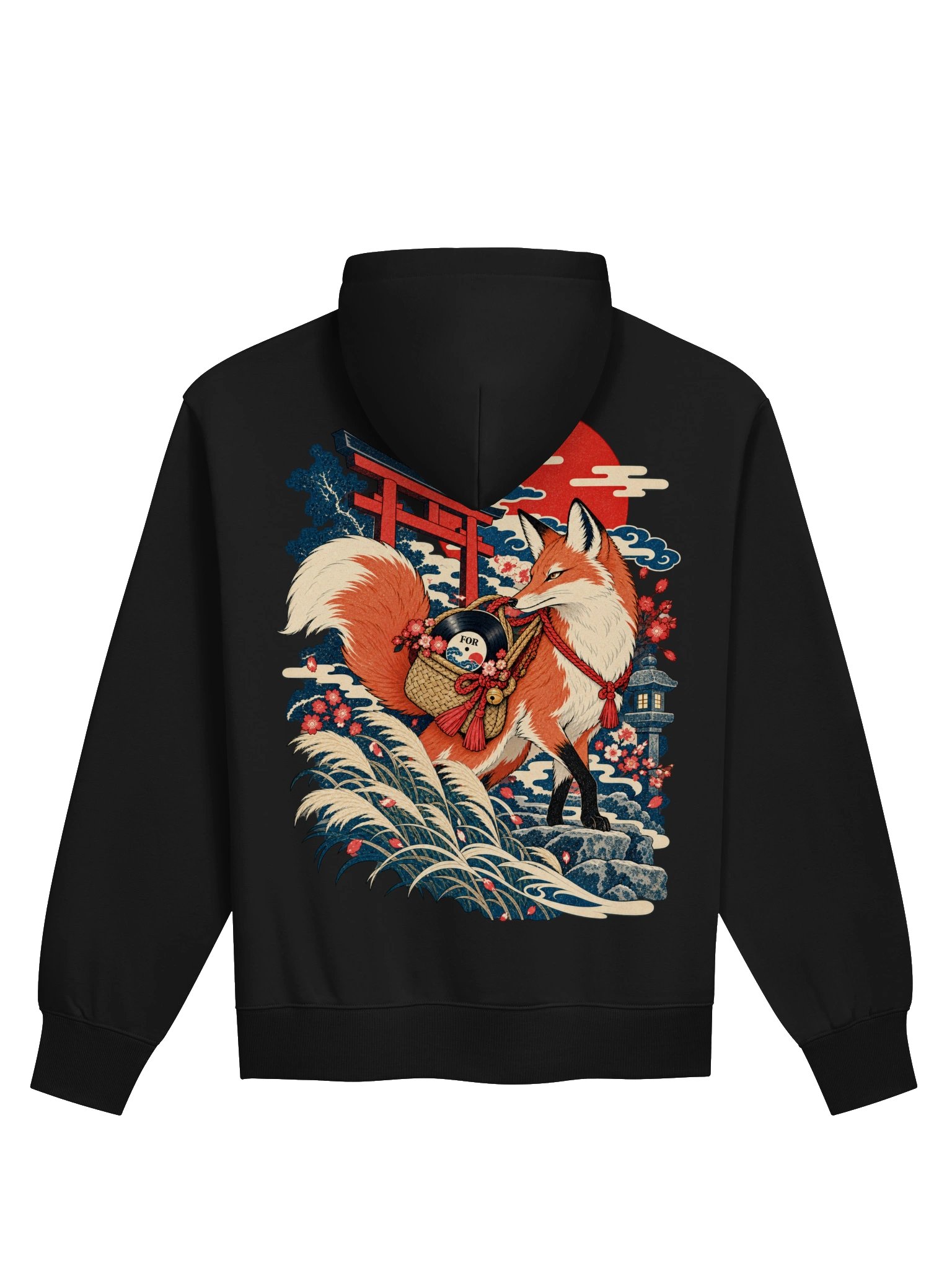 Fox Torii Heavy Hoodie product image (2)