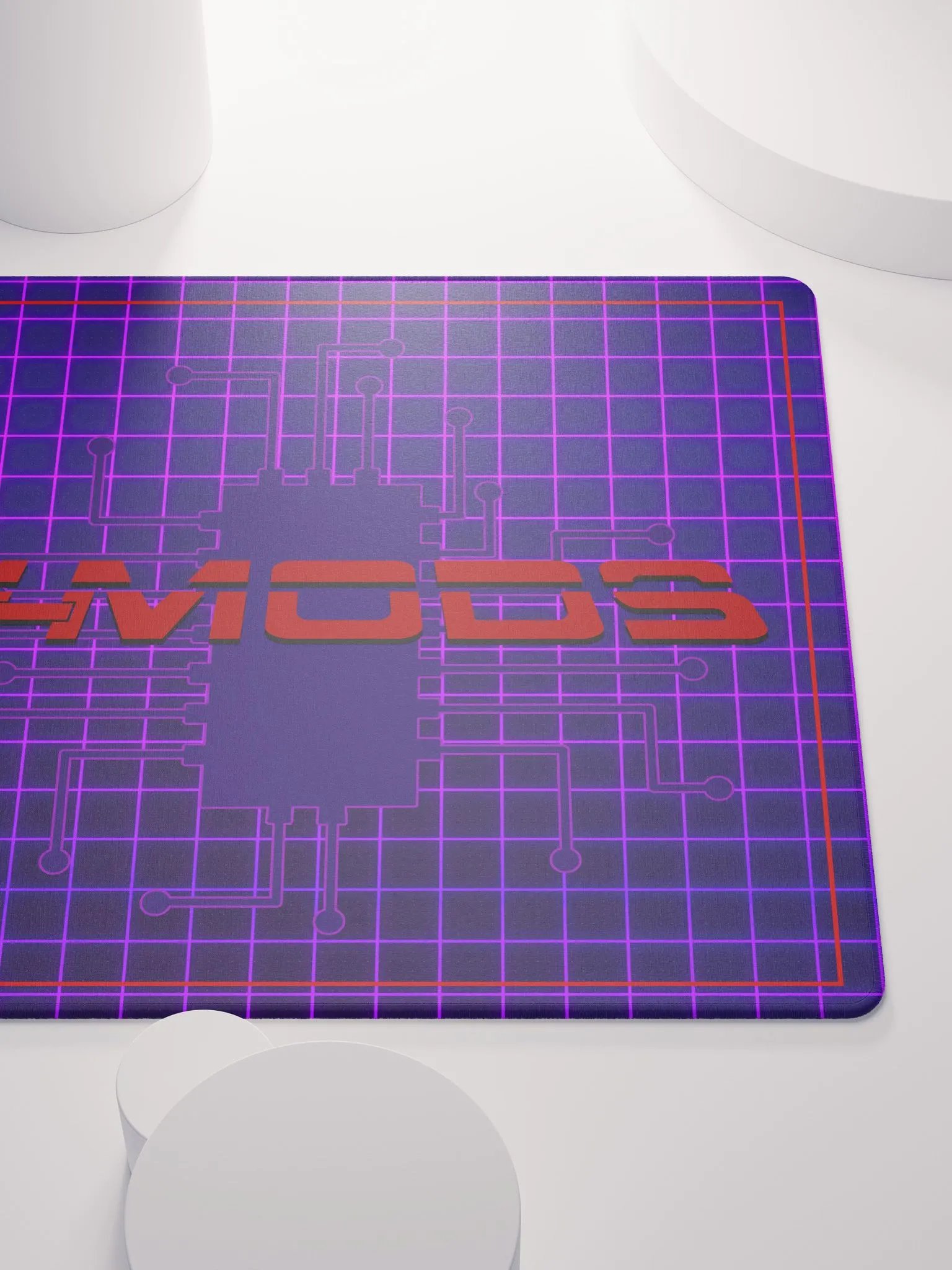 H-Mods Attack grid gaming mousepad product image (5)