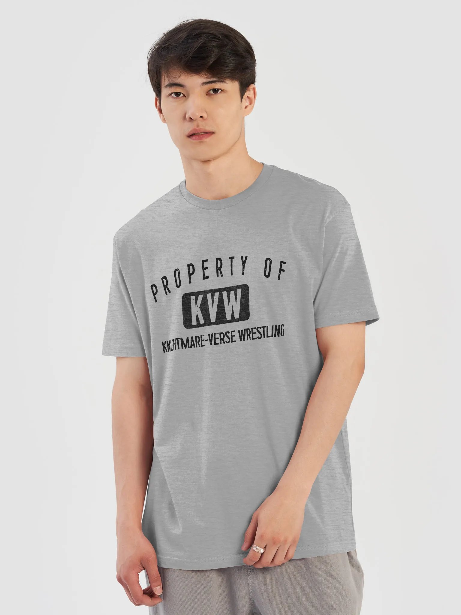 PROPERTY OF KVW - Grey Tee product image (5)