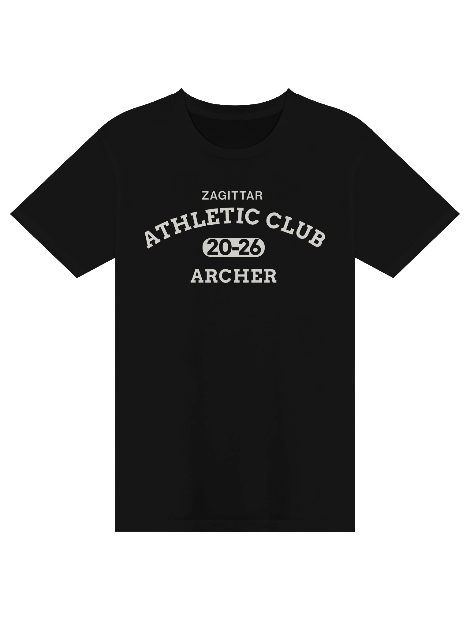Athletic Club Tee · Black product image (1)