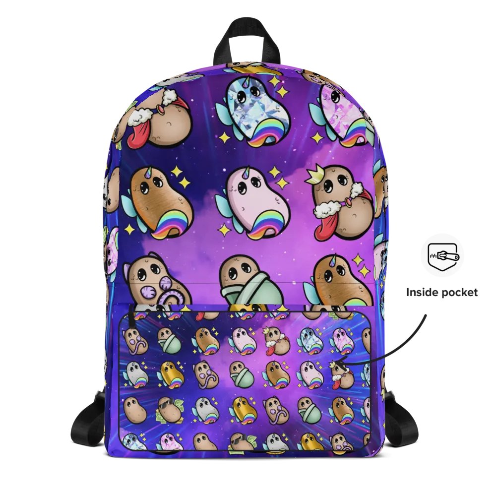 ''Patates Intergalactiques'' Sac à dos product image (10)