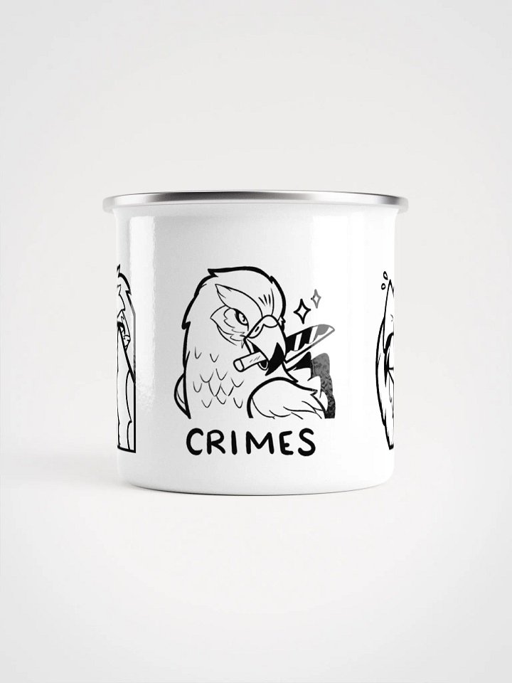 Line-Sketch Terry Enamel Mug product image (2)