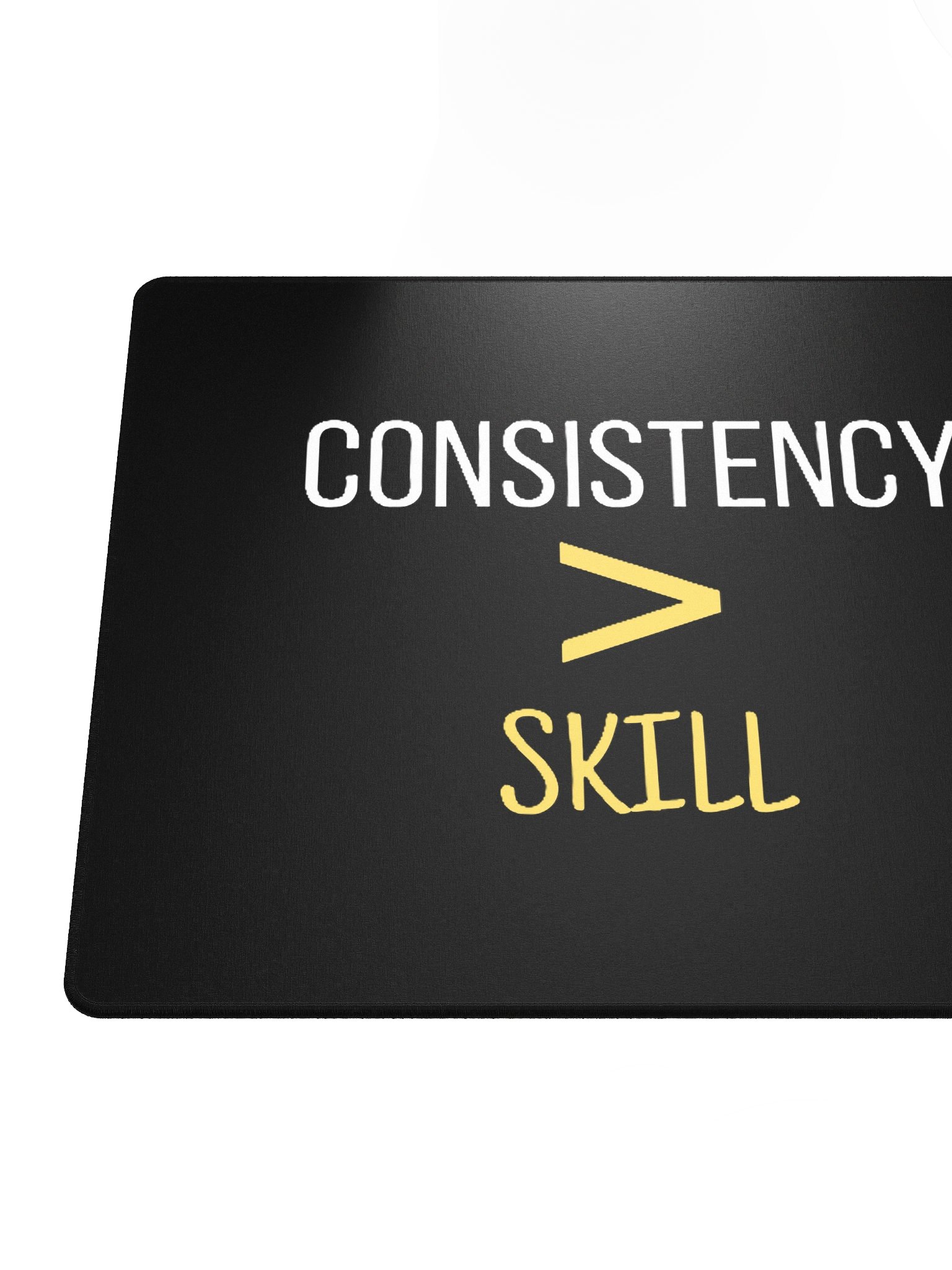 "Consistency > Skill" Gaming Mouse Pad product image (4)