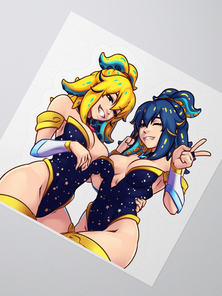 Otako "Double Trouble" Sticker (No BG) product image (2)