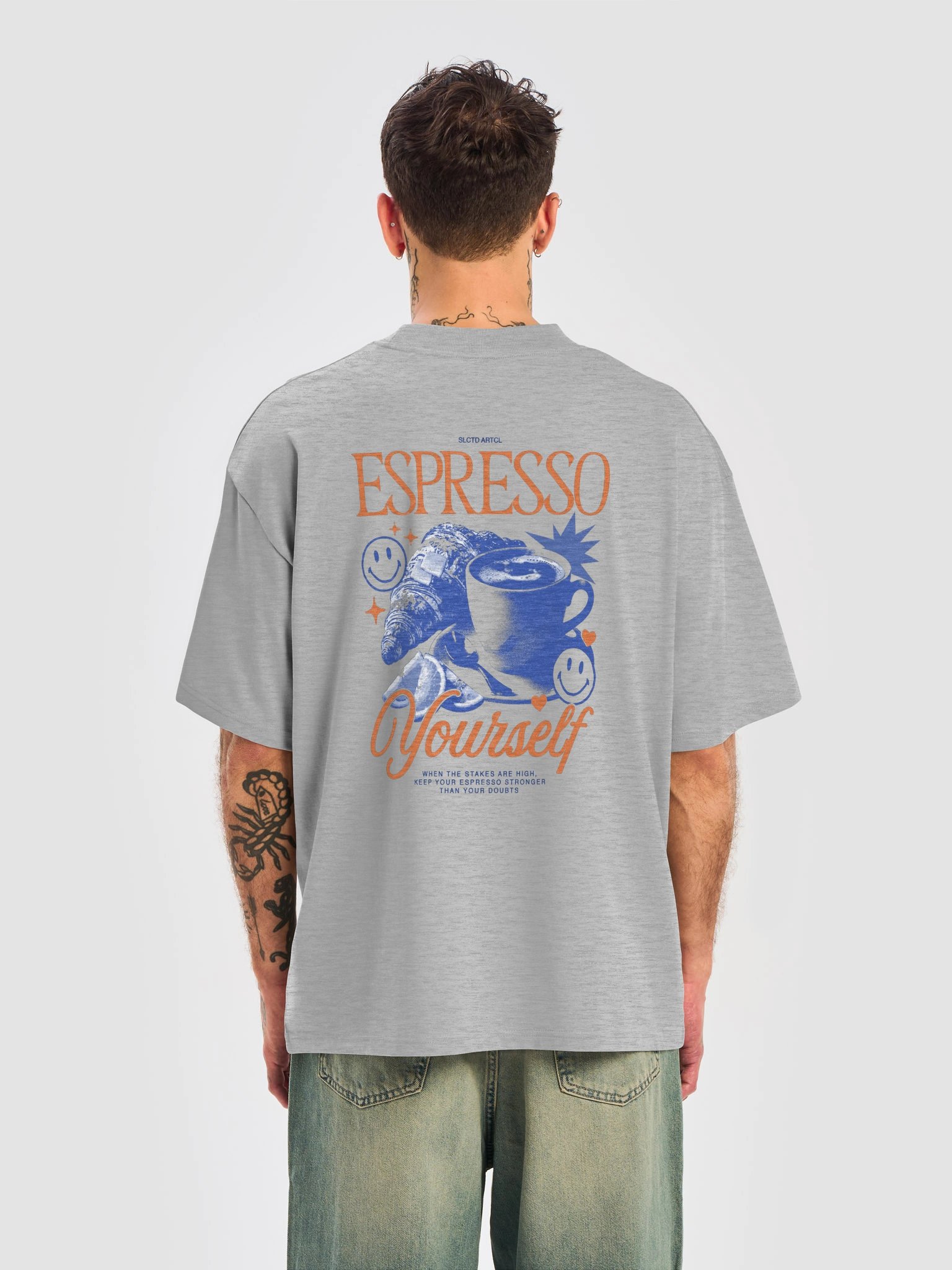 Blue Cup Sun Oversized Tee product image (16)