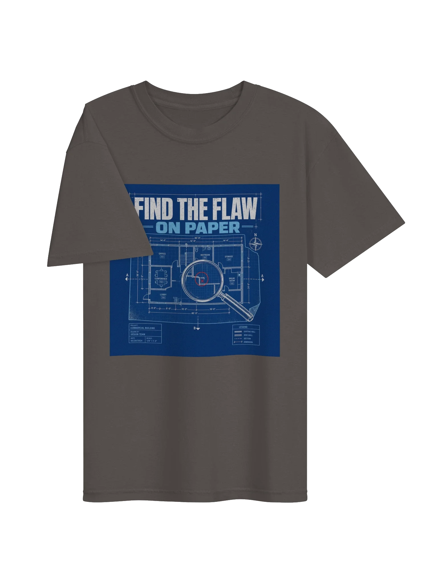 Find The Flaw On Paper Tee — view 19