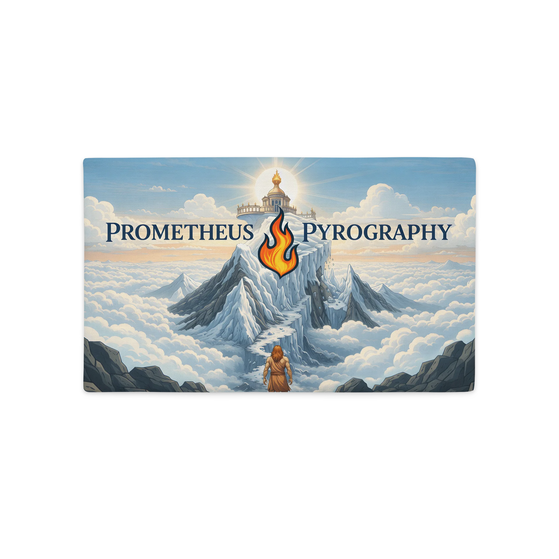 Prometheus_Pyrography - Olympus, Pillow Case product image (1)