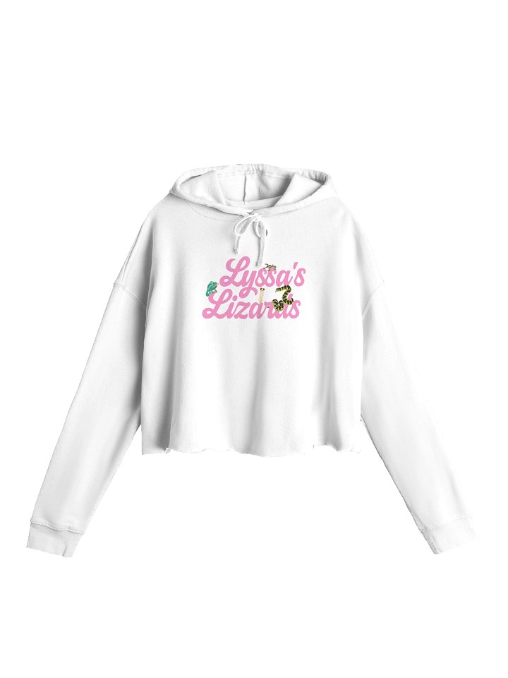 Lyssa's Lizards Crop Hoodie product image (1)