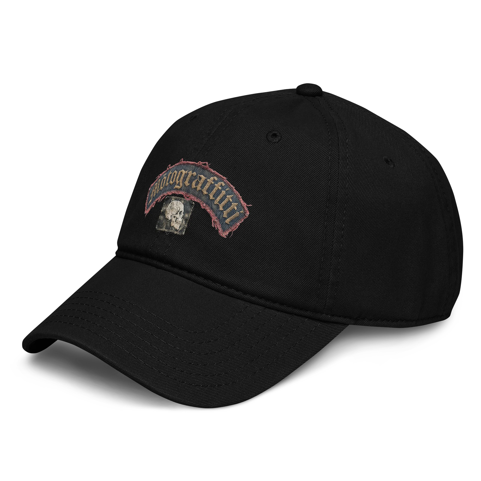 Rebel Skull Garment-Washed Cap product image (3)