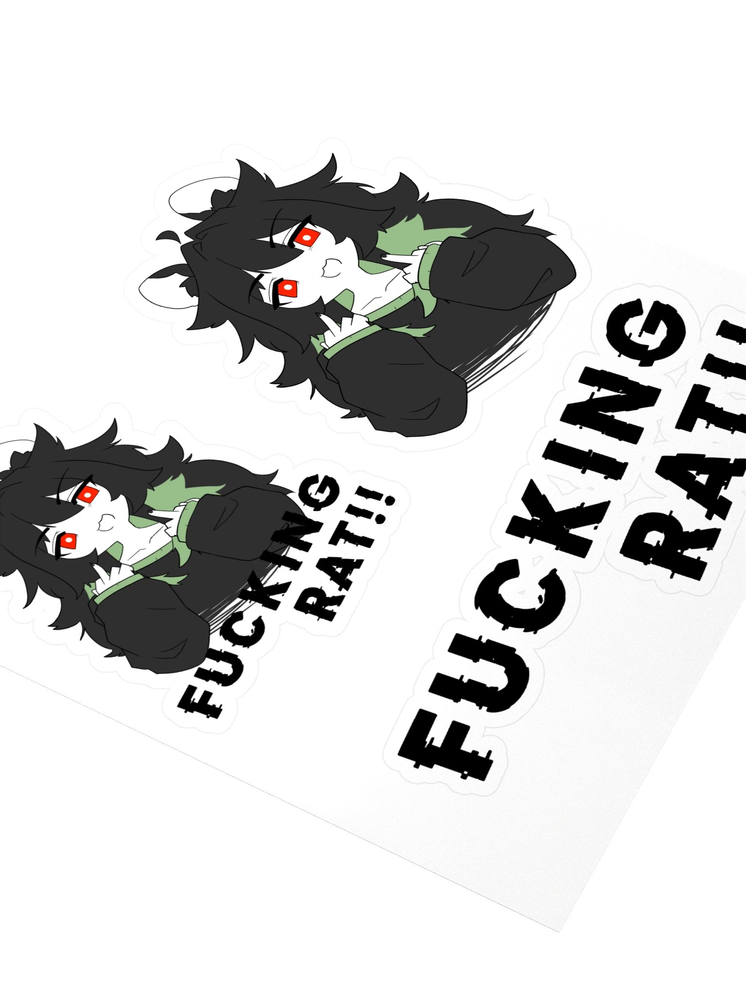 fooken rat stickers product image (3)