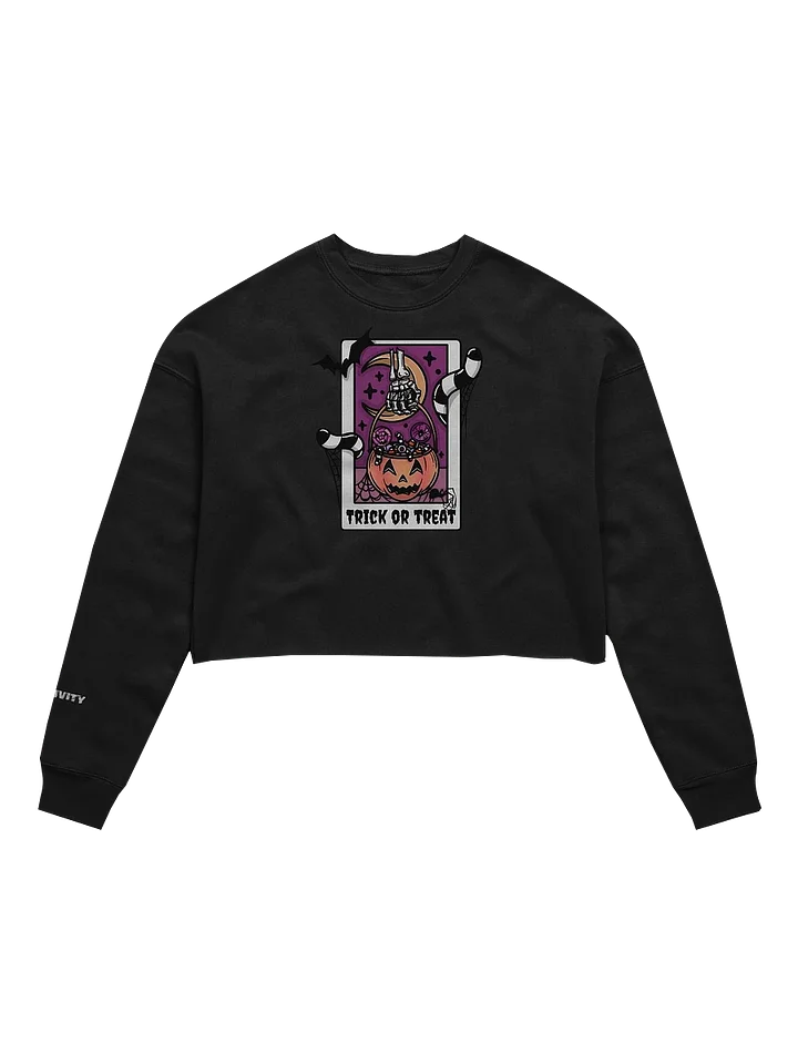 Trick of Treat Crop Sweatshirt product image (1)