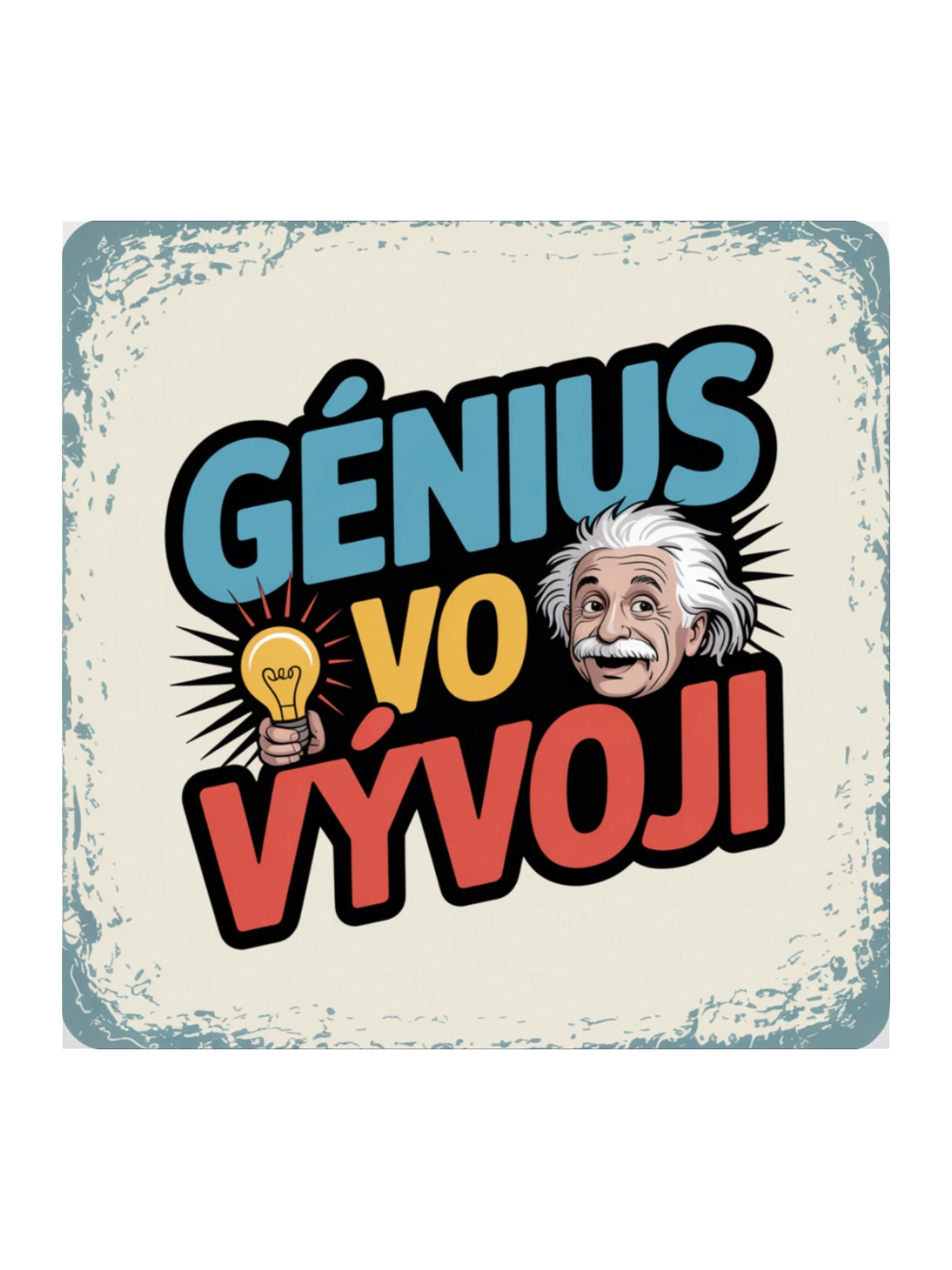 Nálepka Génius product image (1)