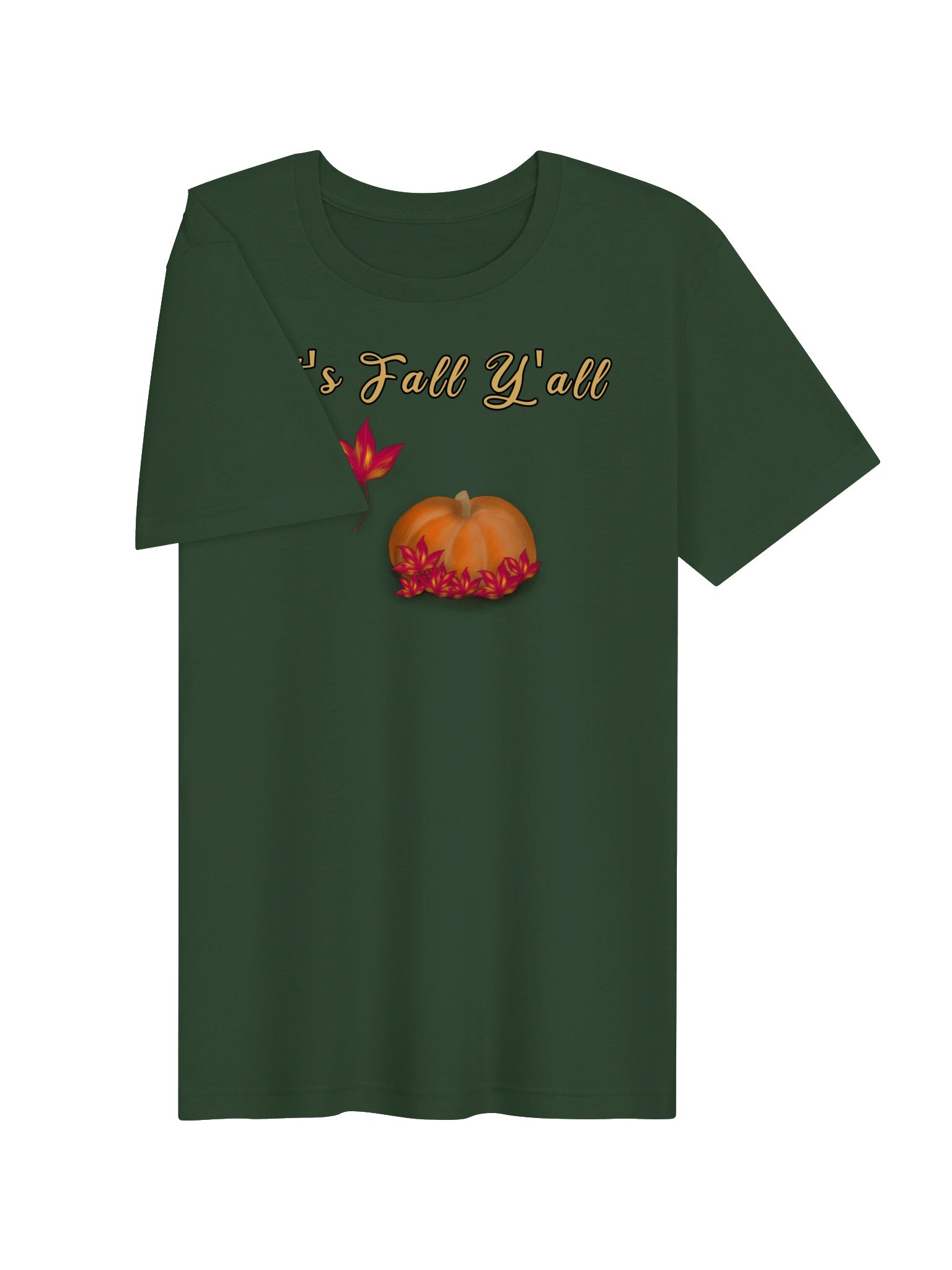 "It's Fall Y'all" T-Shirt. Unisex Bella+Canvas Supersoft T-Shirt product image (2)