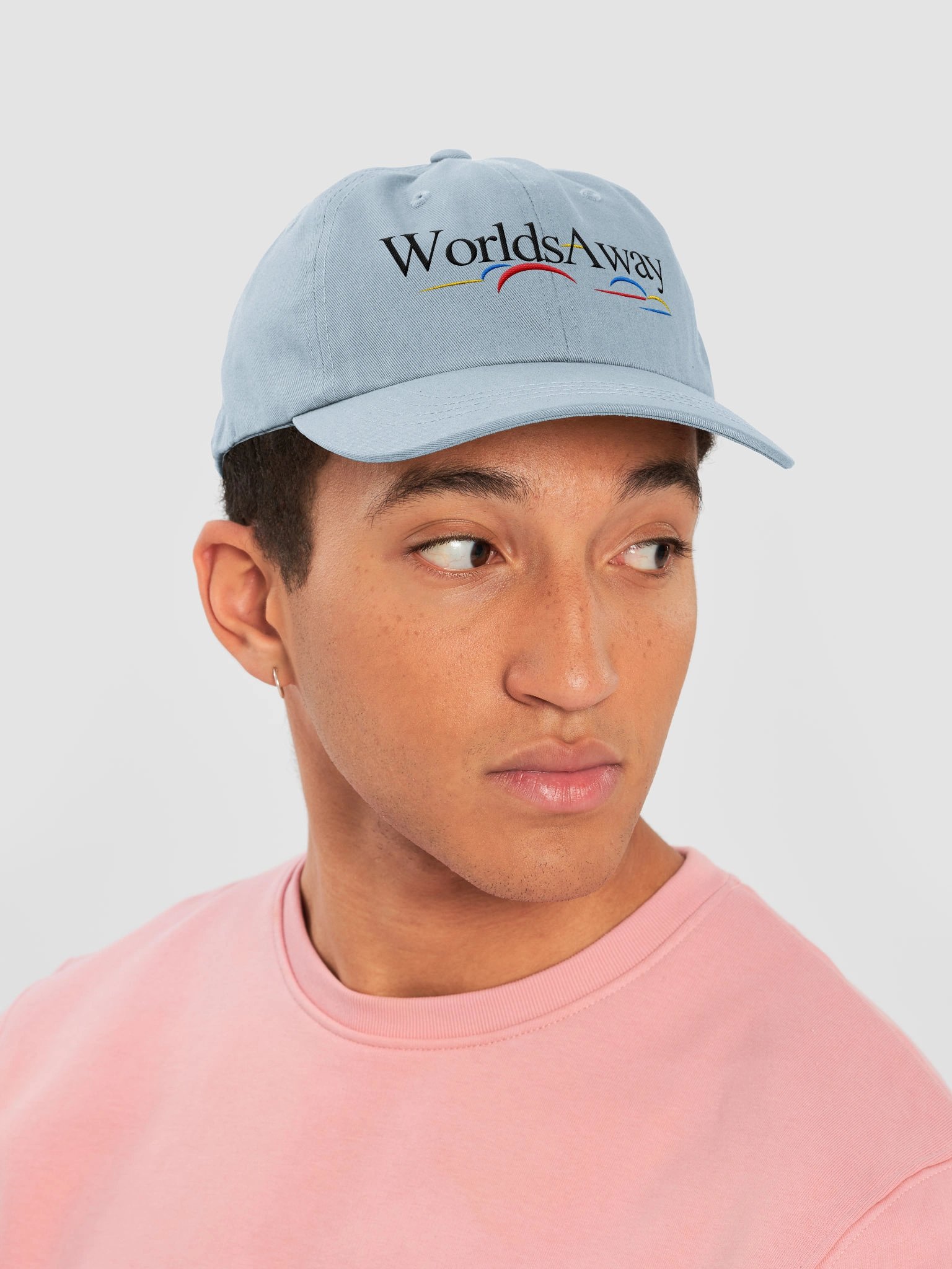 WorldsAway Official Retro Cap Blue product image (6)