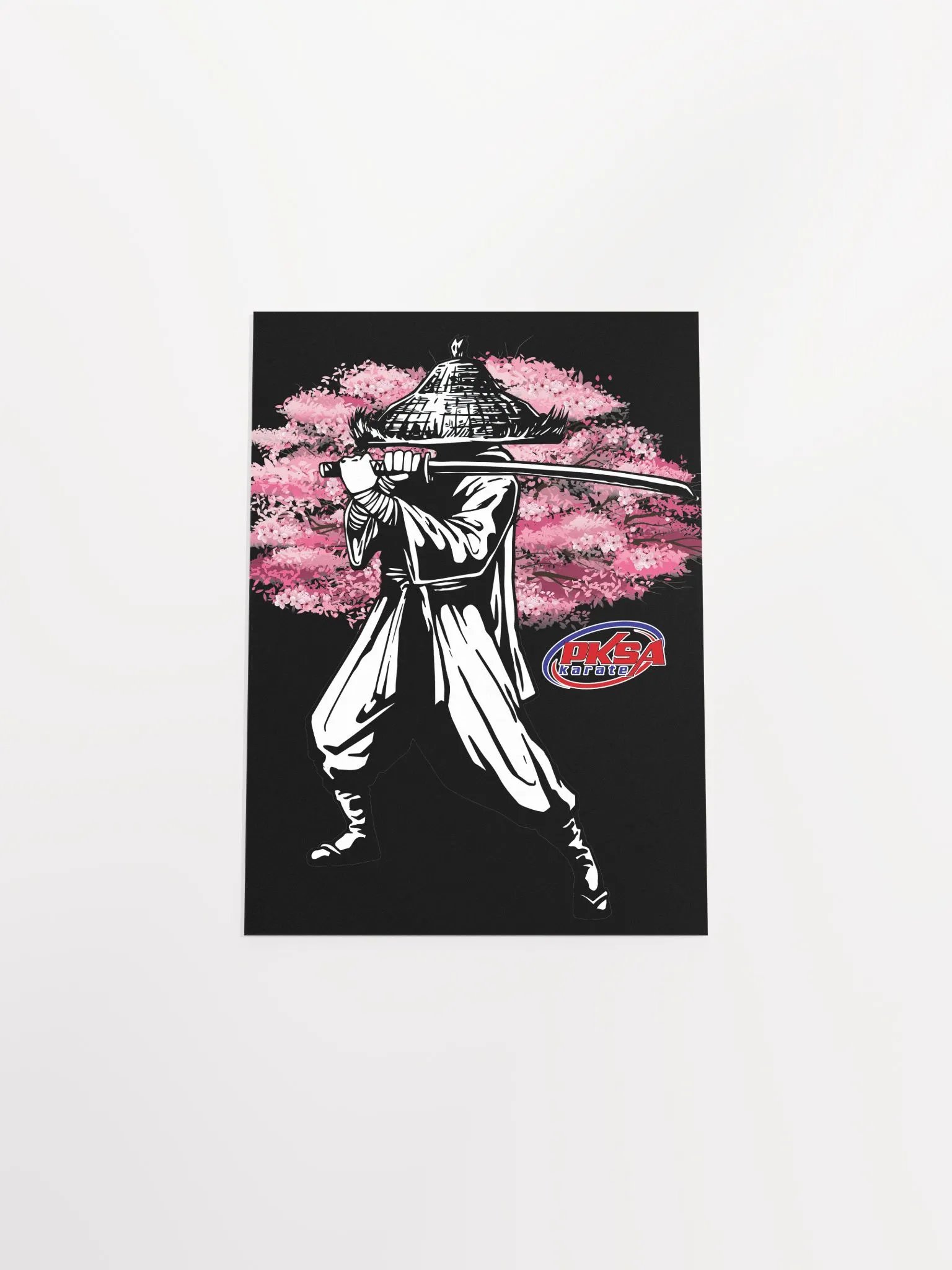 Samurai & Cherry Blossom Poster product image (4)
