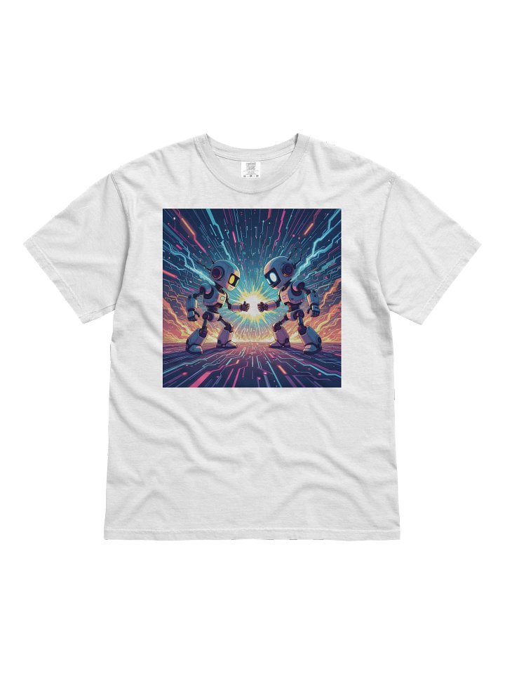 Dynamic Robot Showdown T-Shirt product image (1)