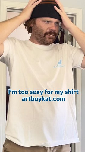 Watercolors from your photos with the option to print on t-shirts and products. I’m too sexy for my shirt…artbuykat.com