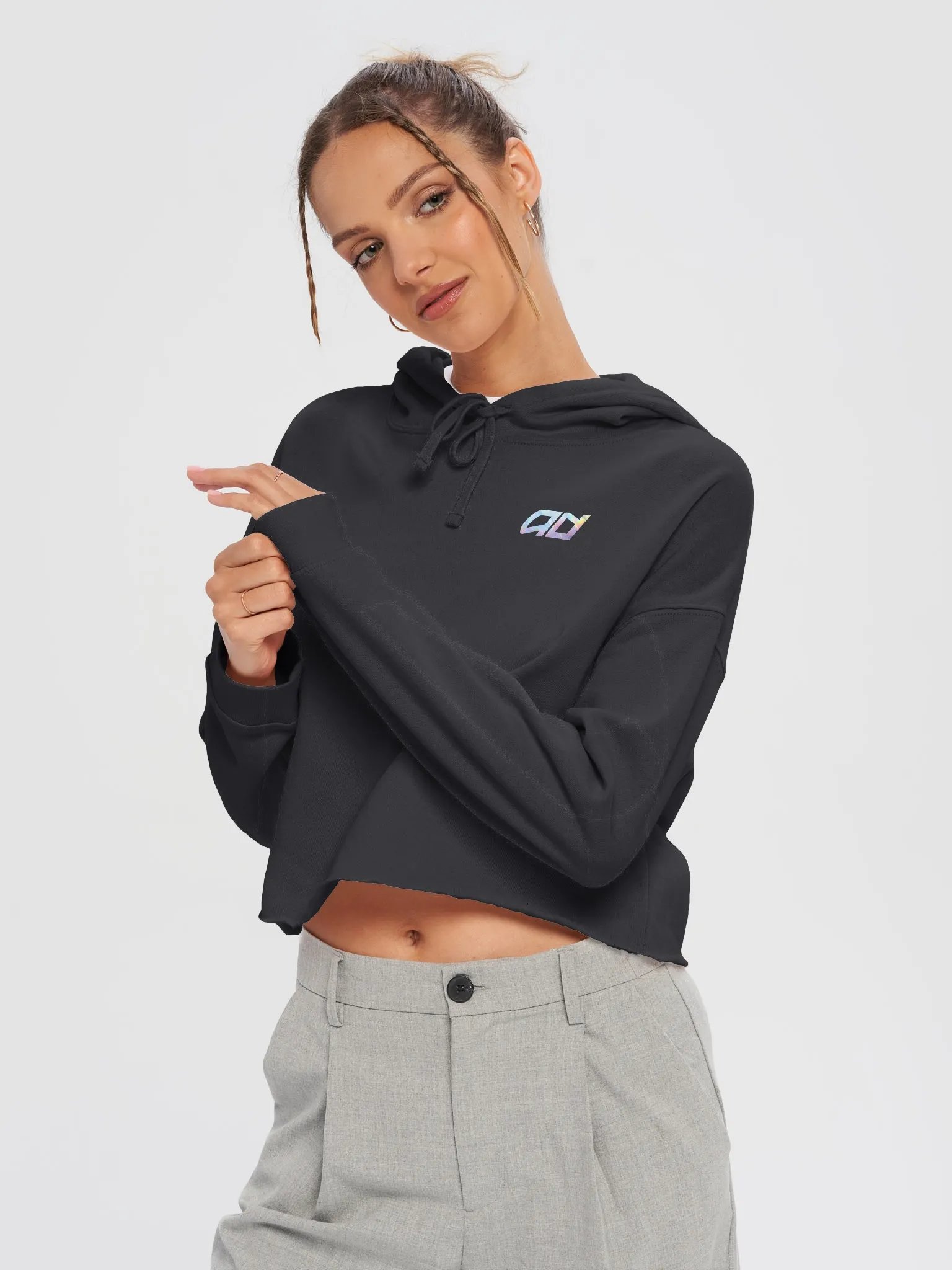 Cropped Holo Hoodie product image (9)