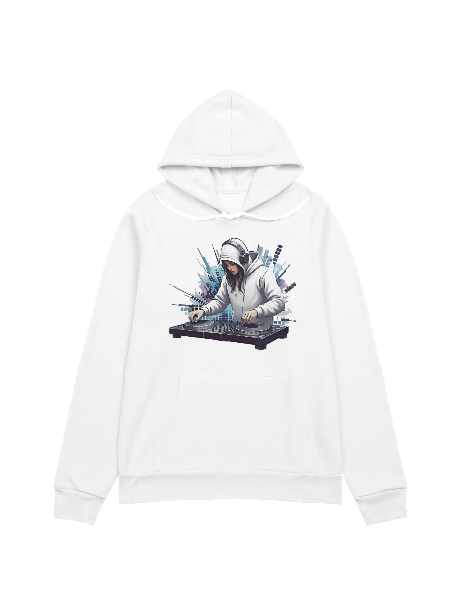 Female DJ Hoodie product image (1)