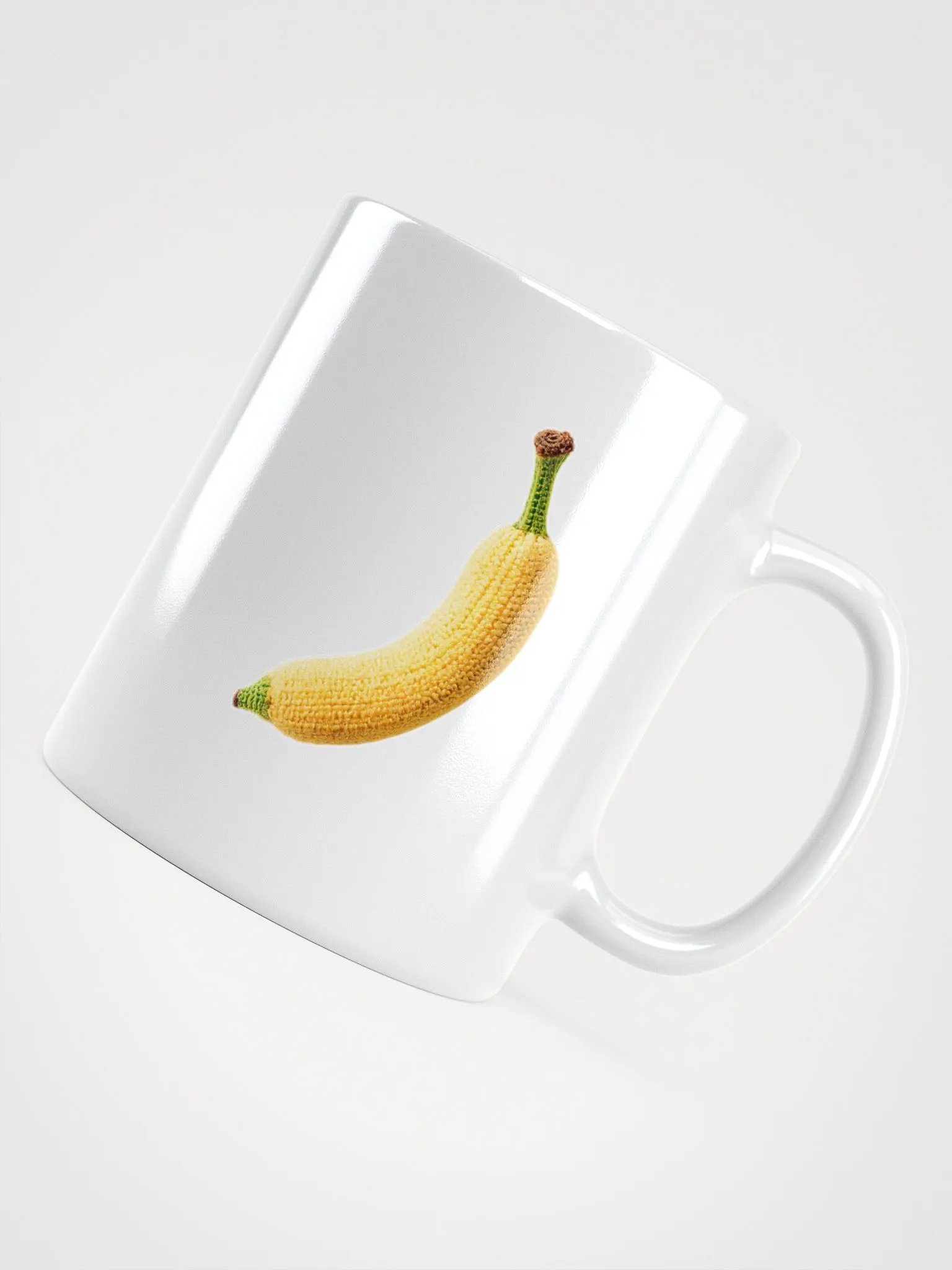 CozyAvocado White Glossy Banana Mug #1 product image (4)