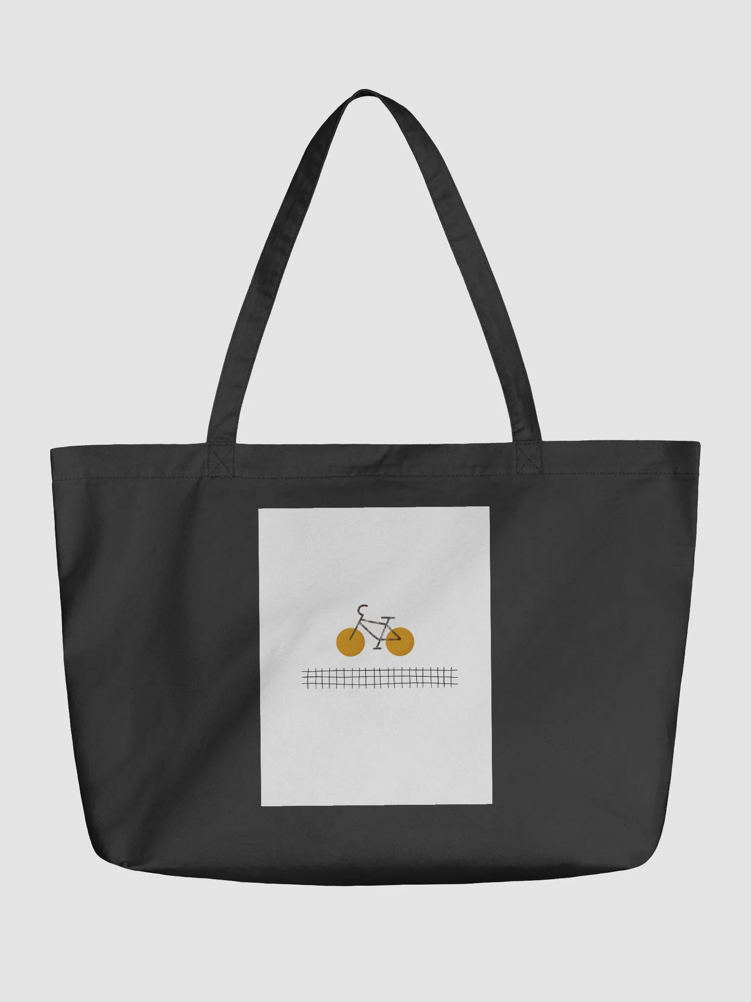 Sunny Ride Organic Tote Bag product image (2)