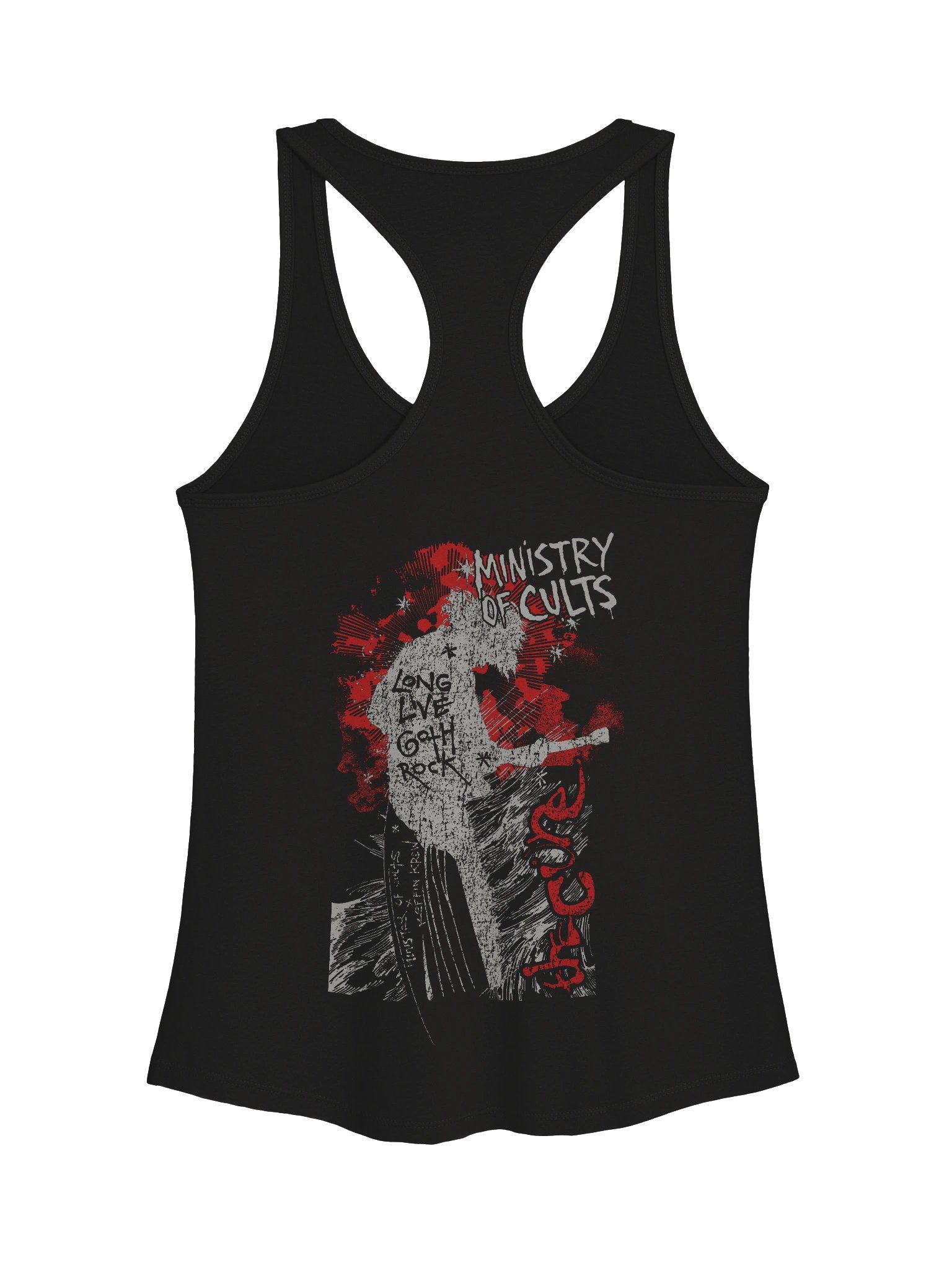 The Cure Retro Womens Racerback Tank Top product image (2)