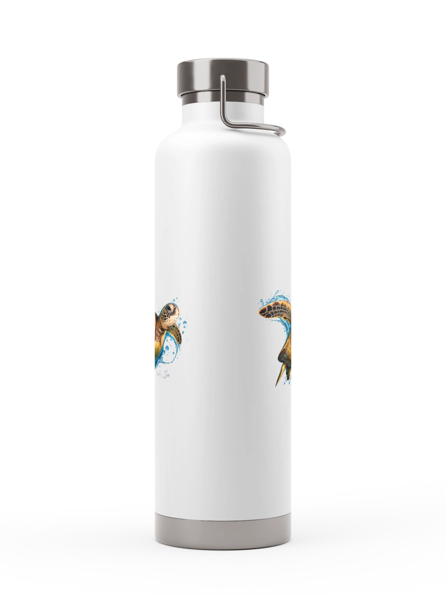 Hawaiian Green in the Blue Water Bottle product image (2)