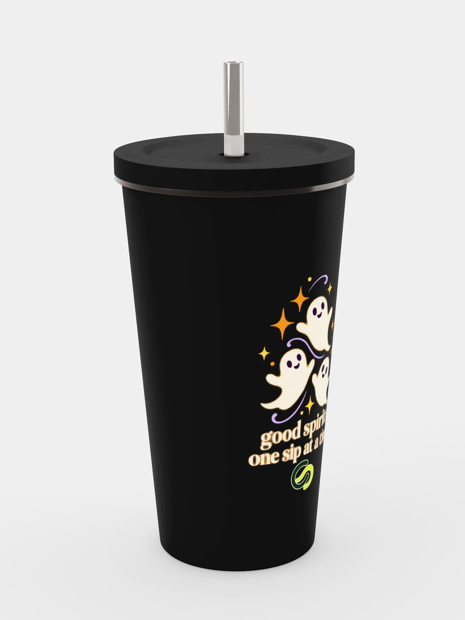 Good Spirits, One Sip at a Time Halloween Insulated Tumbler product image (8)