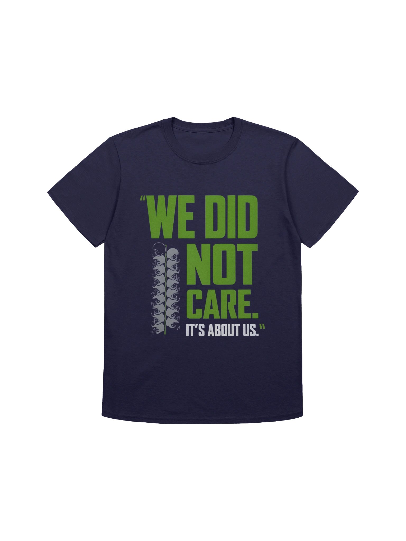 We Did Not Care, It’s About Us – Seattle Seahawks Lumen Field Statement T-shirt product image (1)