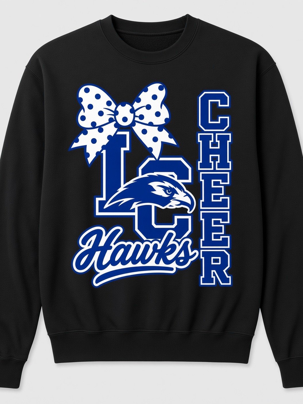 LC Cheer Collage Comfort Colors Sweatshirt product image (1)