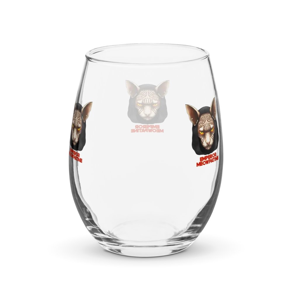 Emperor Meowpatine Wine Glass product image (3)