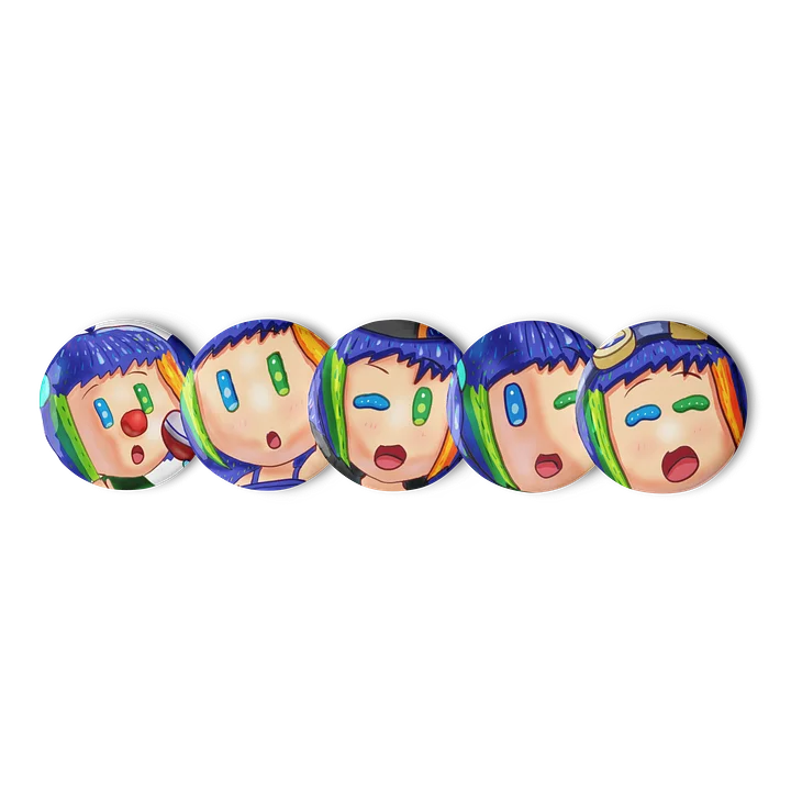 Cute Cocoloco Set of 5 Pins product image (1)