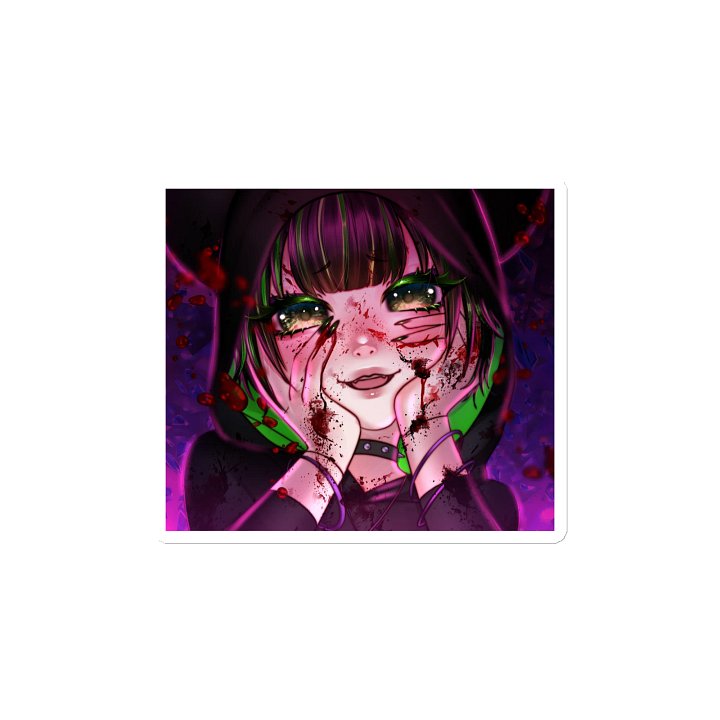Yandere Vex Dye Cut Magnet product image (2)