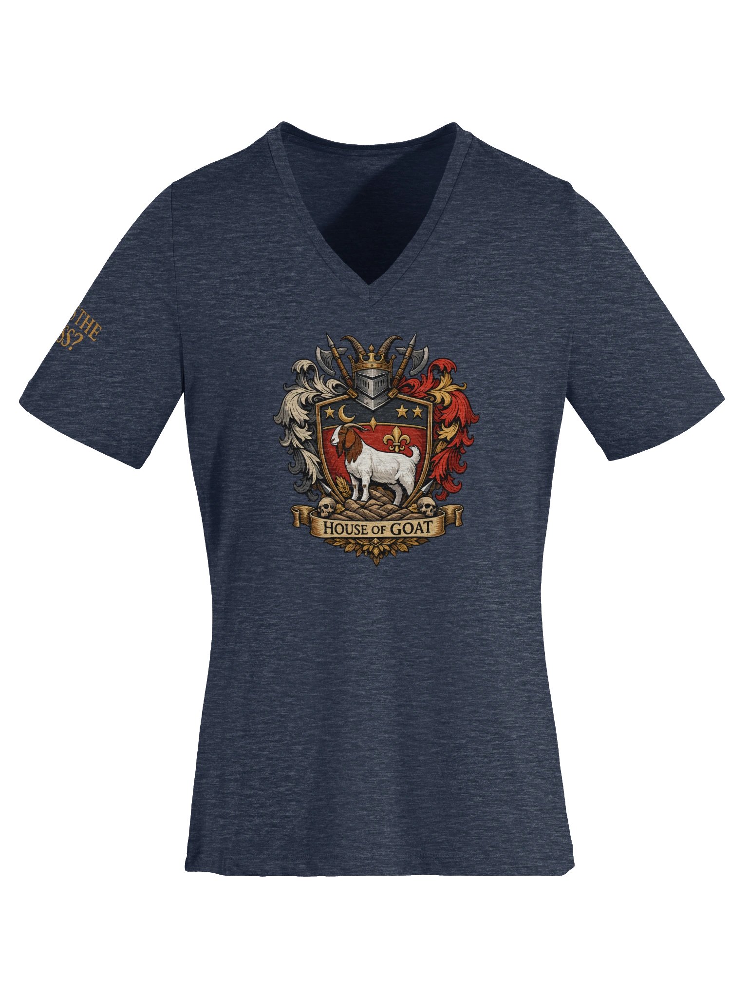 ROUND 43: HOUSE OF GOAT WOMEN'S V-NECK product image (6)