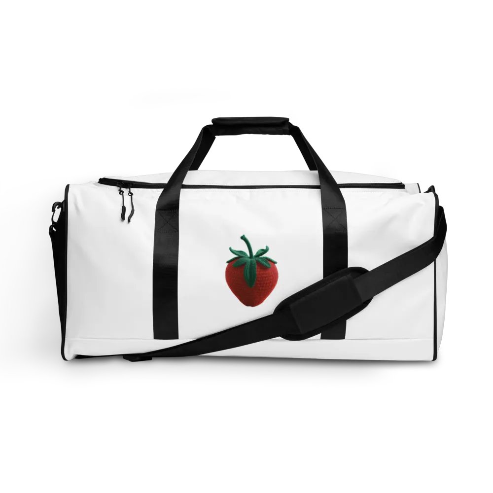 CozyAvocado Duffle Bag Strawberry #1 product image (8)