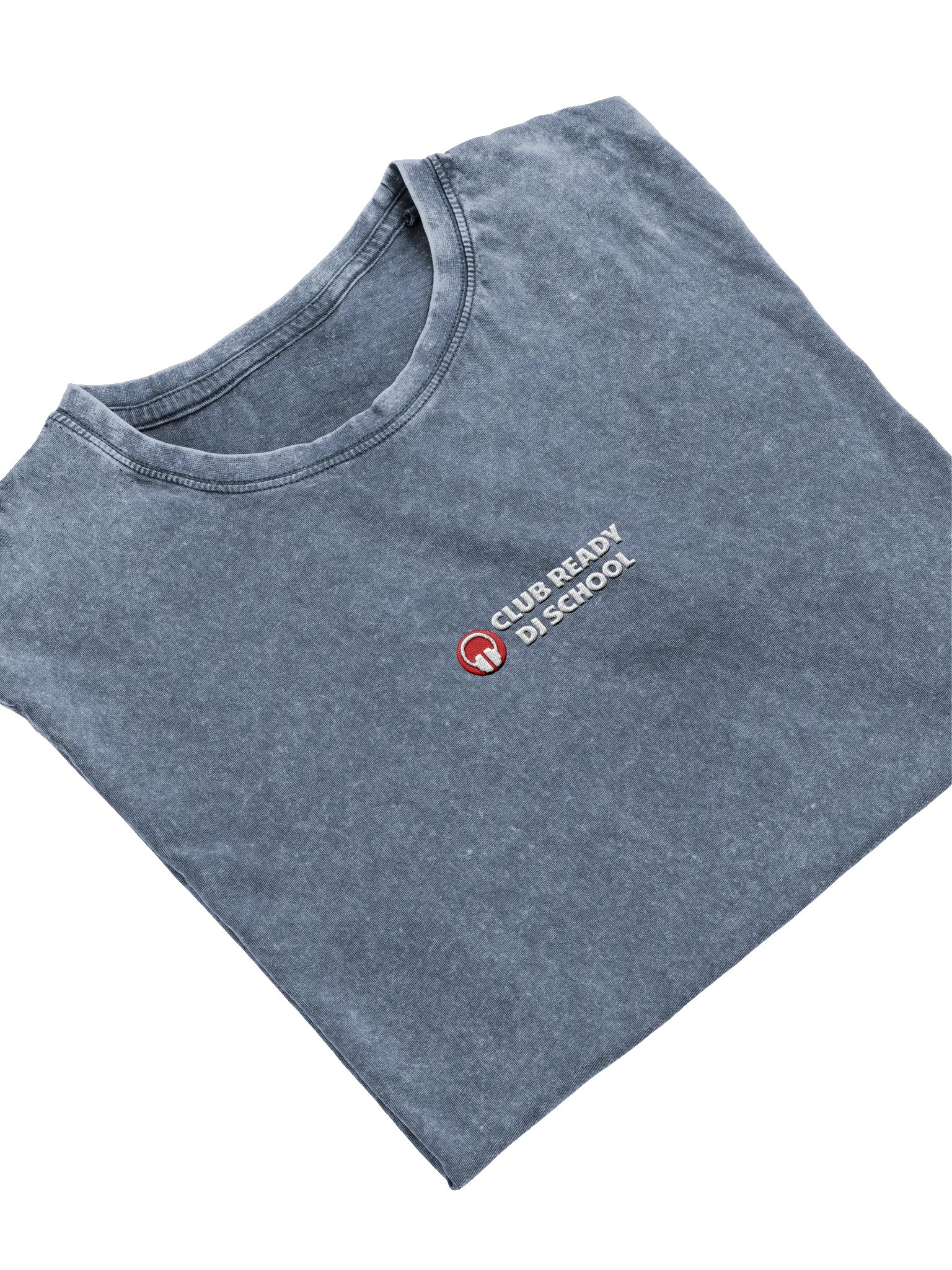 Front & Centre Club Ready DJ School Embroidered Husky Denim T-Shirt product image (3)