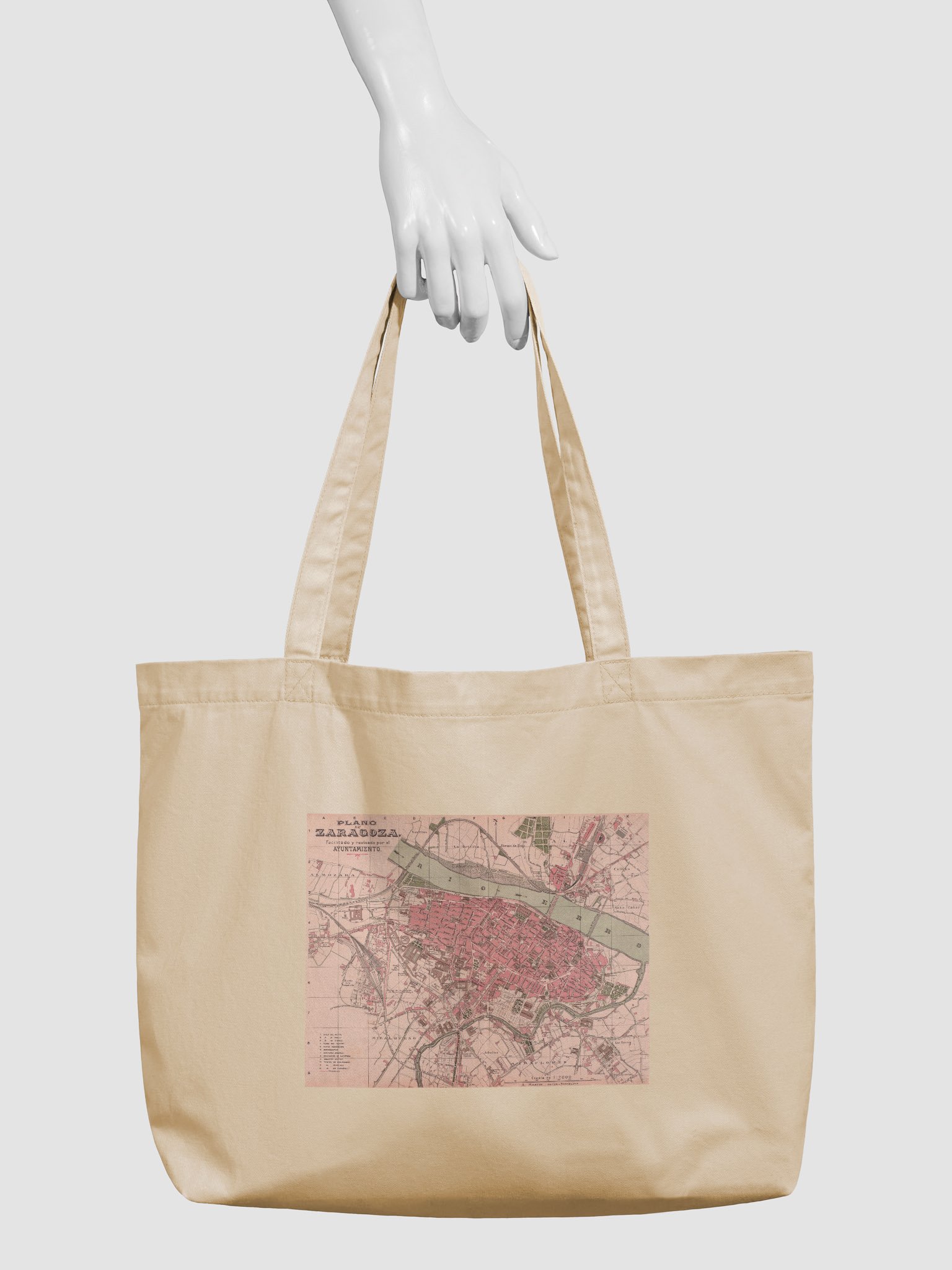 Zaragoza Map Tote product image (3)