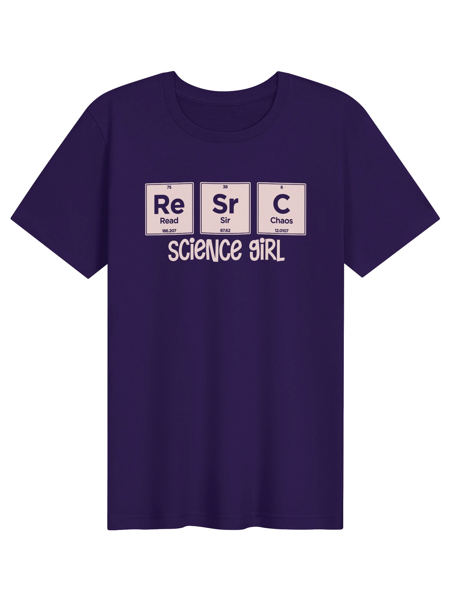 Science Girl T-shirt (Pink) product image (1)