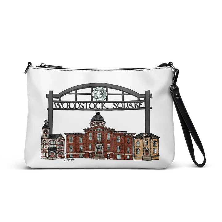 FOTOC Woodstock Skyline White Crossbody Bag product image (1)