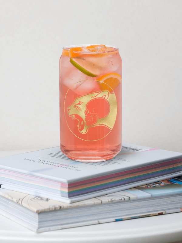 Logo Gilded Can-Shaped Glass product image (5)