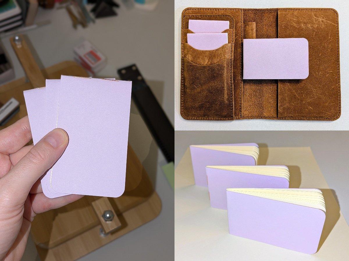 Wallet Notebooks (3-pack) - Grapesicle product image (1)