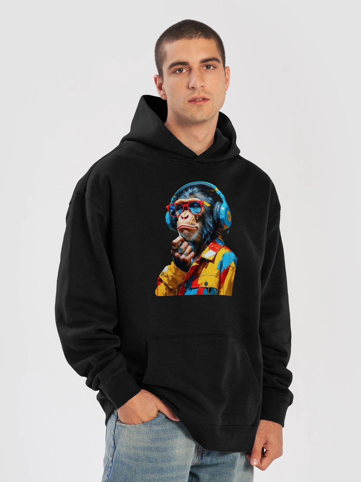 MARS CITY Chillin Chimp Hoodie product image (7)