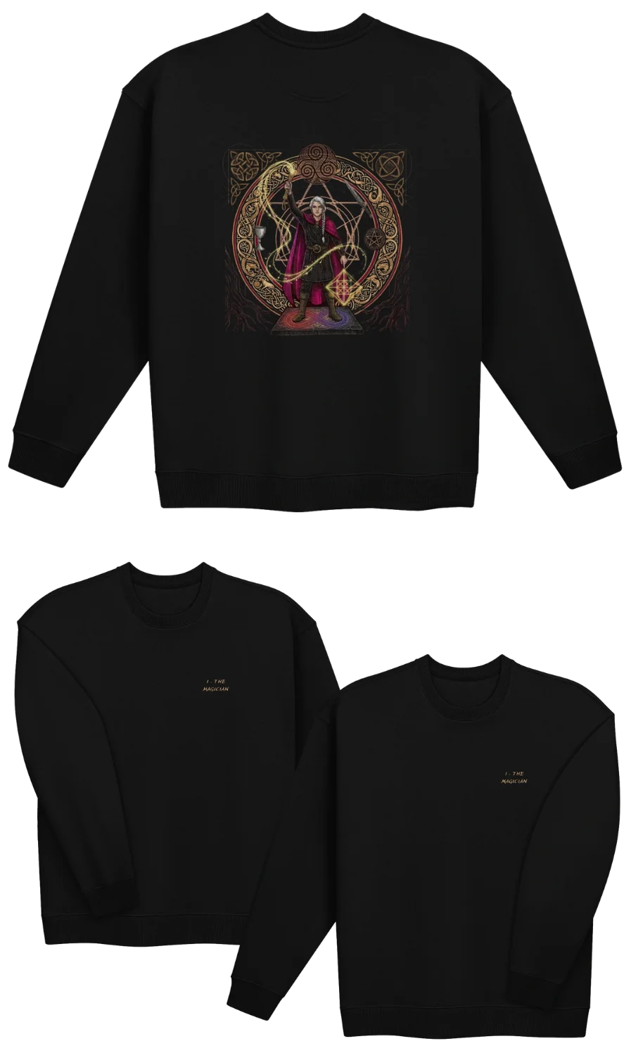 I - THE MAGICIAN Organic Sweatshirt product image (2)