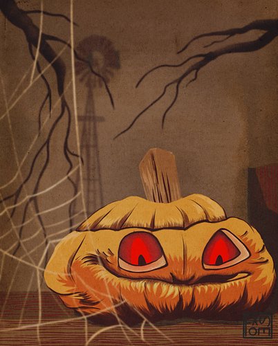 #pumpkin from #frightfall 🖤🕸️
.
.
.
#retrosupply #halloween #jackolantern