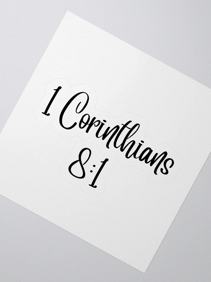 1 Corinthians 8:1 product image (5)