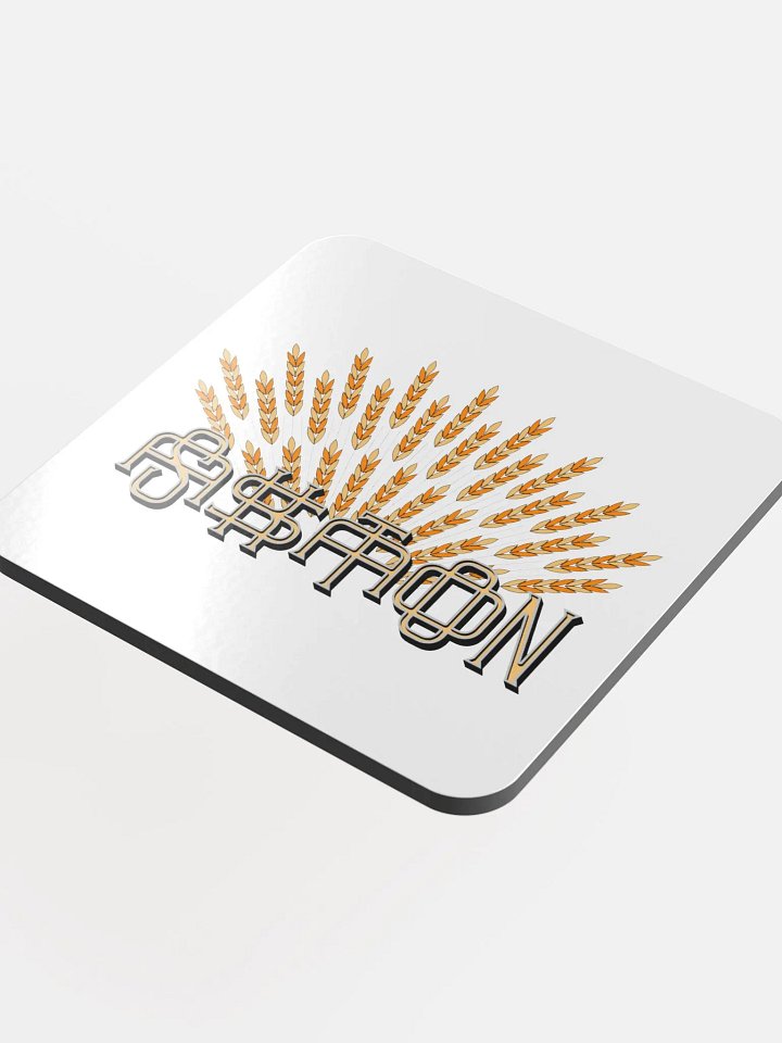 Saskatoon Wheat Rustic Fan Coaster product image (1)