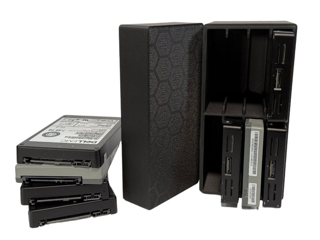 8x 2.5" Enterprise SAS SSD Container product image (9)